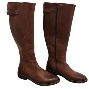 Steve Maden Cognac Riding Boots